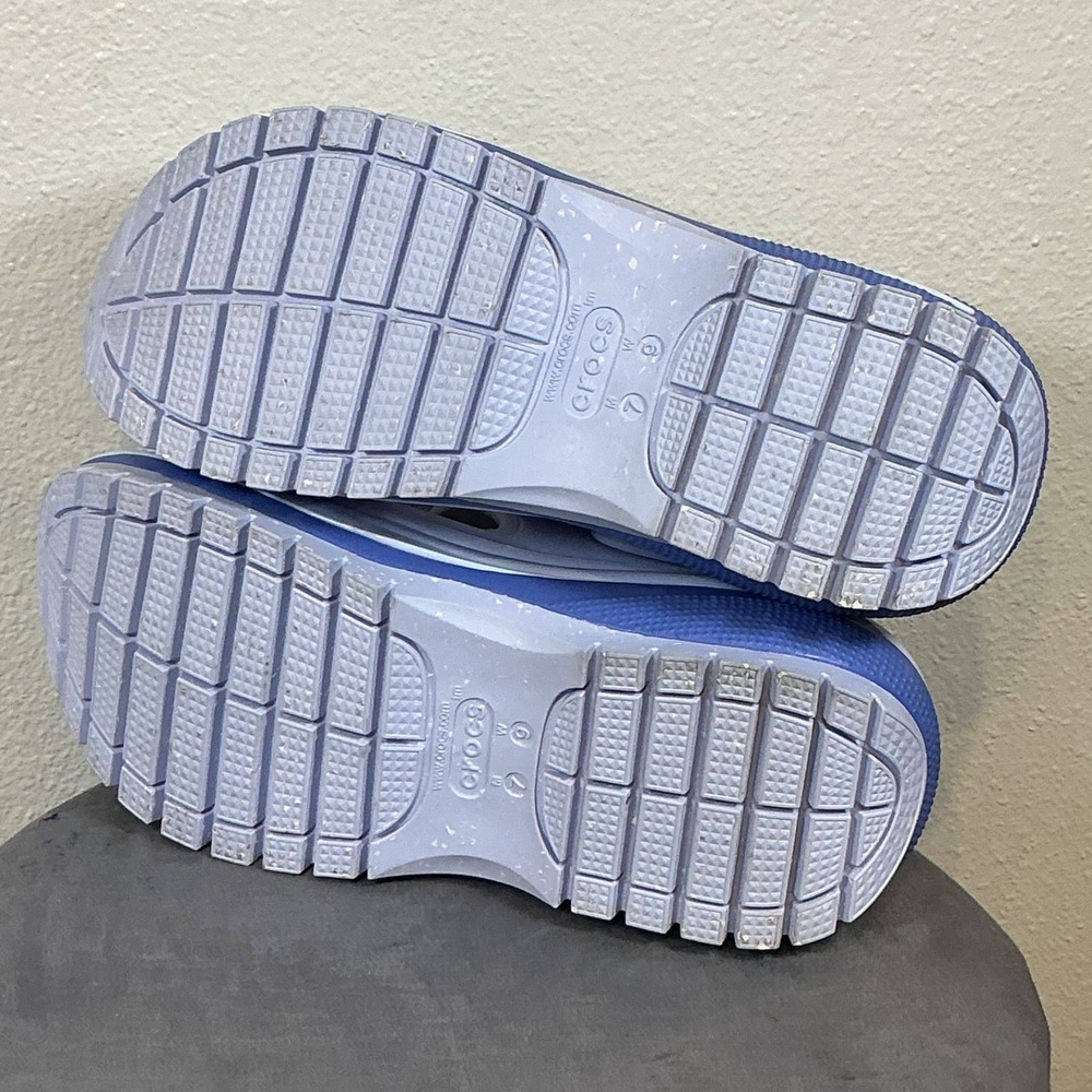 Crocs Classic Mega Crush Sandal Dreamscape EUC W9 M7 - Picture 7 of 10